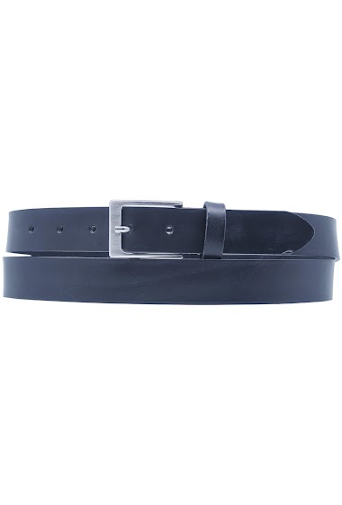 Belt in full grain leather 30mm made in italy ajustable