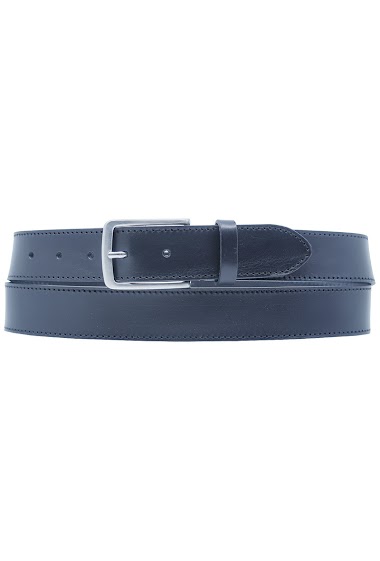 Belt in full grain leather 35mm made in italy ajustable