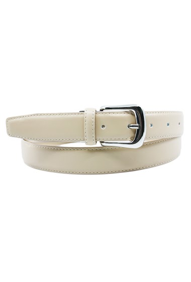 Wholesaler JCL - Split cowhide leather women large belt 30 mm