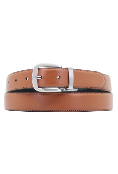 Wholesaler JCL - cowhide split leather reversible belt