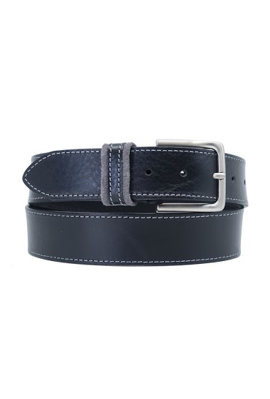 Belt in full grain leather 40mm made in italy ajustable