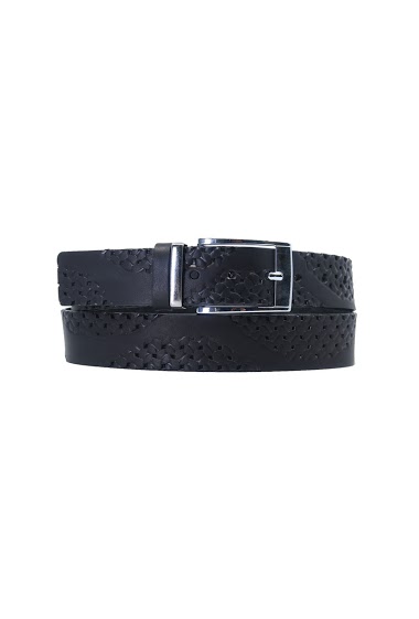 Belt in full grain leather 40mm made in italy ajustable