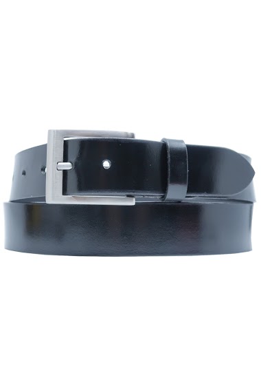 Großhändler JCL - Buffalo leather large shiny belt