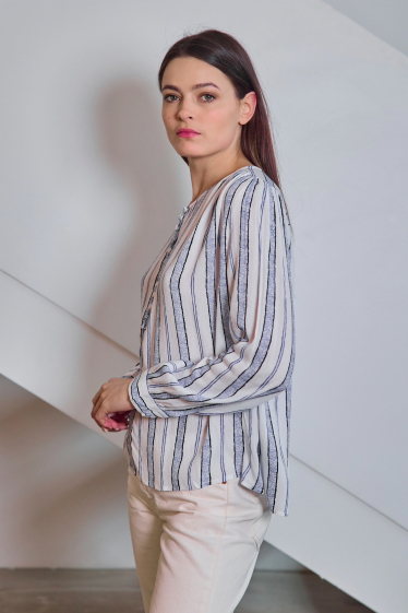 Wholesaler JCL Paris - Striped blouse