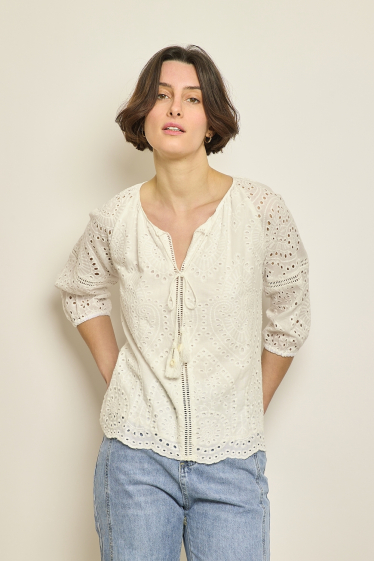 Wholesaler JCL Paris - Lace blouse
