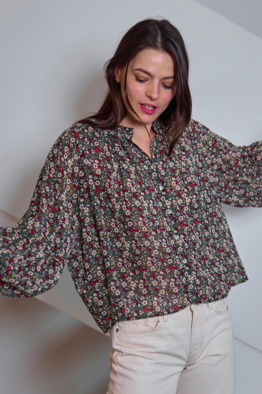 Wholesaler JCL Paris - Floral blouse