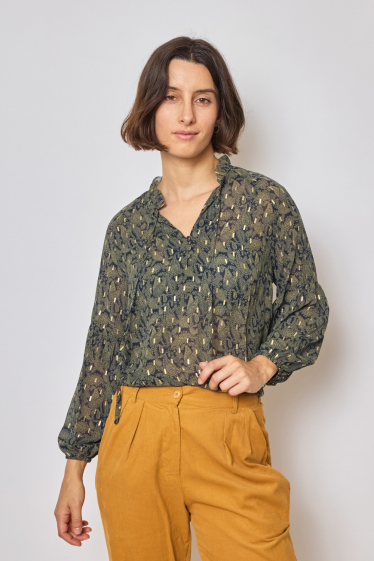 Wholesaler JCL Paris - Floral-print blouse