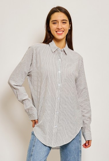 Wholesaler JCL Paris - Cotton striped shirt