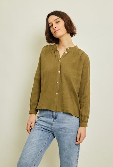 Wholesaler JCL Paris - Cotton gauze shirt