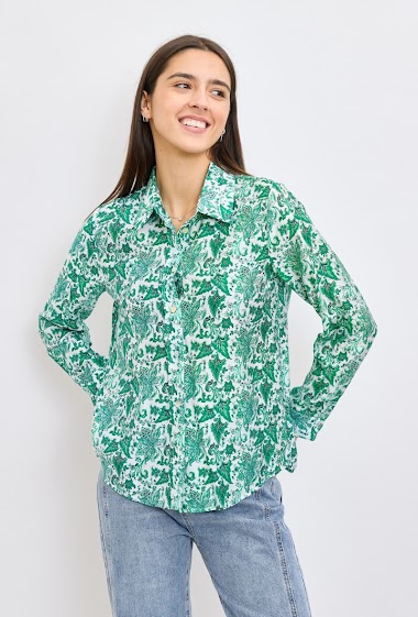 Wholesalers JCL Paris - Floral shirt