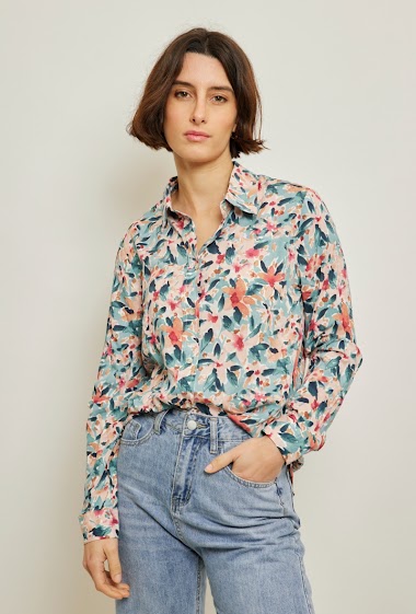 Großhändler JCL Paris - Floral shirt
