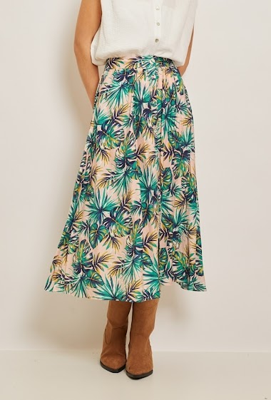 Wholesaler JCL Paris - Floral skirt
