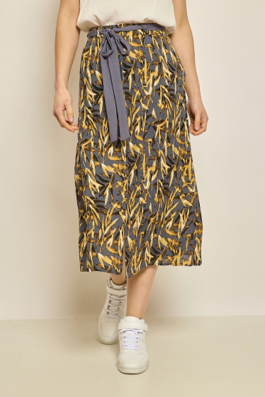 Wholesaler JCL Paris - Floral pattern skirt