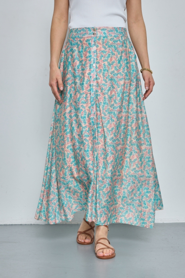 Wholesaler JCL Paris - Long floral skirt