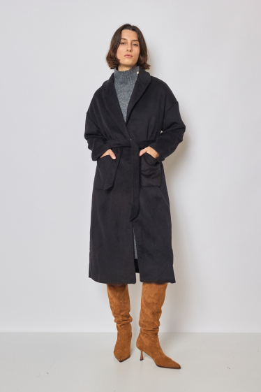 Wholesaler JCL Paris - Long plain coat