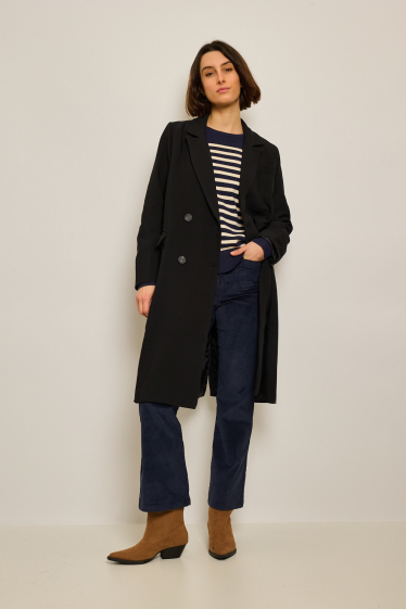 Wholesaler JCL Paris - Plain coat