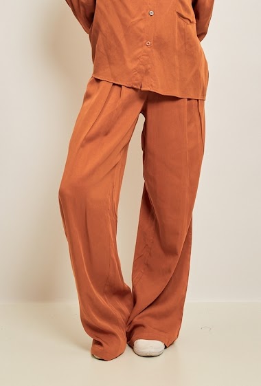 Wholesaler JCL Paris - Plain viscose pants