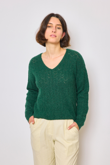 Wholesaler JCL Paris - Knitted mohair sweater