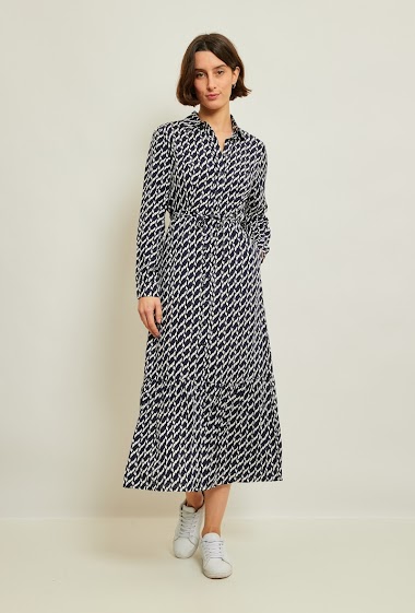 Wholesaler JCL Paris - Patterned dress