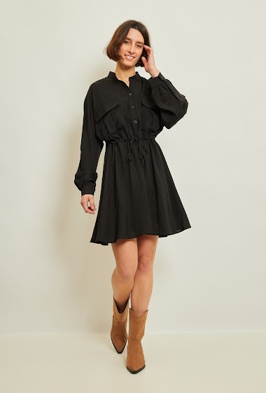 Wholesaler JCL Paris - Plain short dress