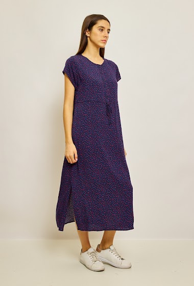 Wholesalers JCL Paris - Long dress with pattern