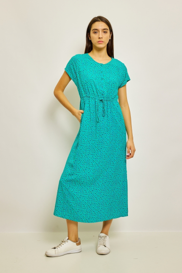 Wholesaler JCL Paris - Long dress with pattern