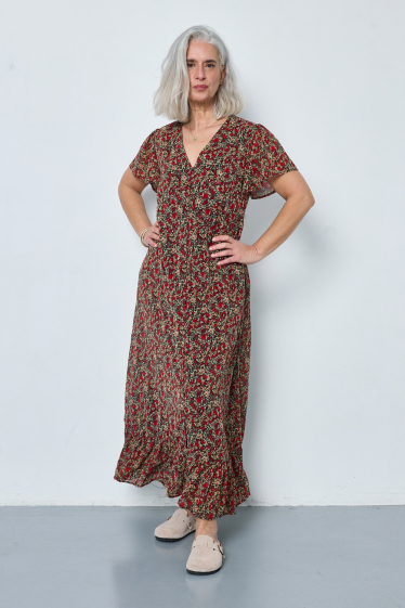 Wholesaler JCL Paris - Floral maxi dress