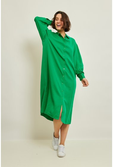 Wholesaler JCL Paris - Plain long dress