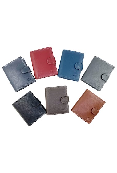 Mayorista JCL - Wallet with Coin Purse Anti RFID in Goat Leather