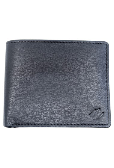 Wholesaler JCL - Bifold Anti RFID Wallet in Goat Leather