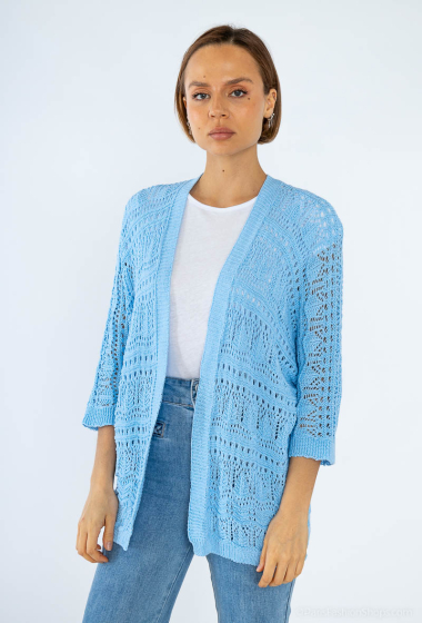Wholesaler J&D Fashion - Openwork knit vest