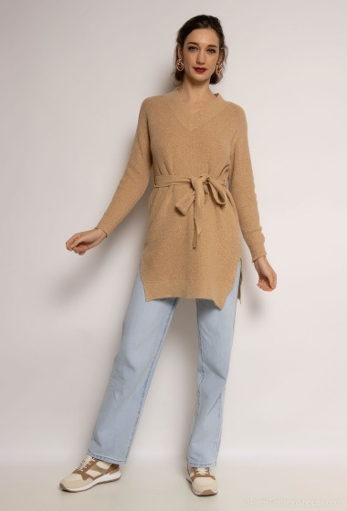 Wholesaler J&D Fashion - Sweater with V neck