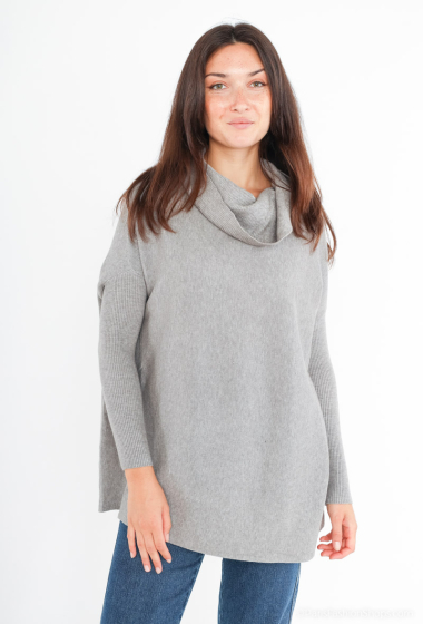 Wholesaler J&D Fashion - SWEATER with roller collar