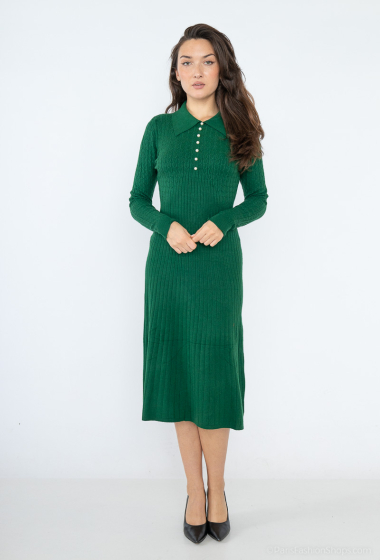 Wholesaler J&D Fashion - Wool blend sweater dress