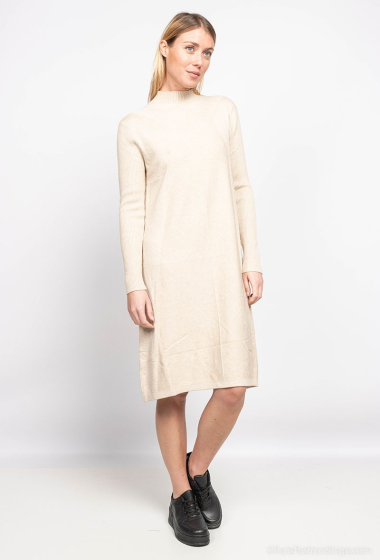 Wholesaler J&D Fashion - Big size long sweater dress