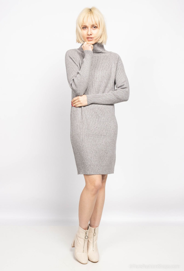 Wholesaler J&D Fashion - Turtleneck sweater dress