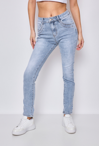 Großhändler Jewelly - 4-KNOPF-BAGGY-JEANS