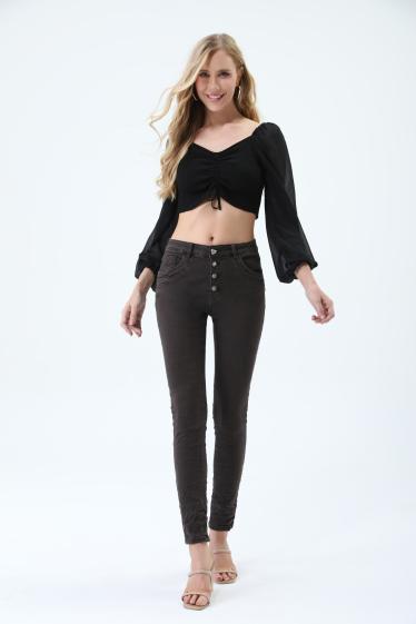 Wholesaler Jewelly - BLACK BAGGY JEANS