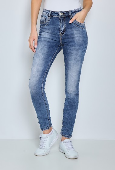 Großhändler Jewelly - Baggy  jean with zip