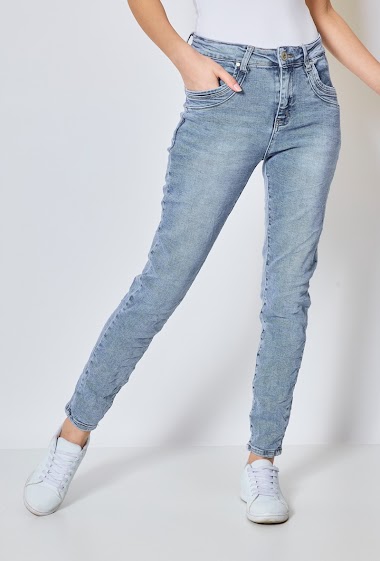 Wholesaler Jewelly - Woman baggy jean