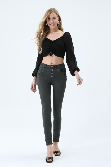 Wholesaler Jewelly - BLACK BAGGY JEANS