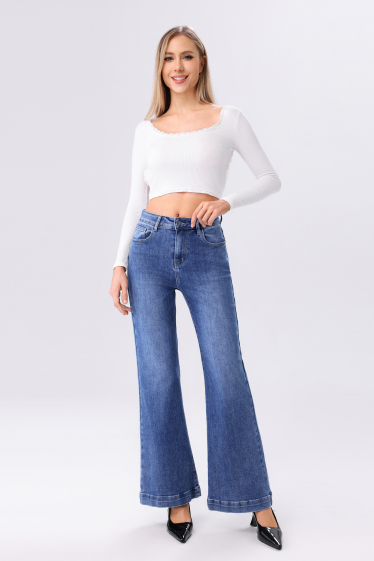 Wholesaler Jewelly - Women's wide leg jeans