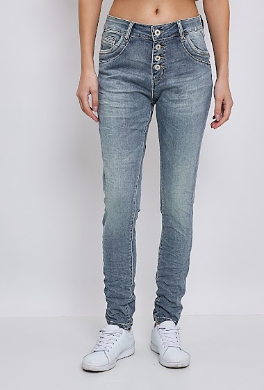 Grossiste Jewelly - Jeans  baggy