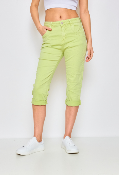 Wholesaler Jewelly - Baggy cotton cropped pants