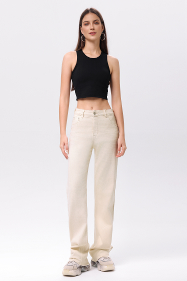 Wholesaler Jewelly - VERY LONG STRAIGHT TROUSERS