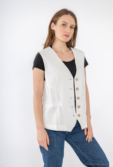 Wholesaler J&H Fashion - Sleeveless blazer