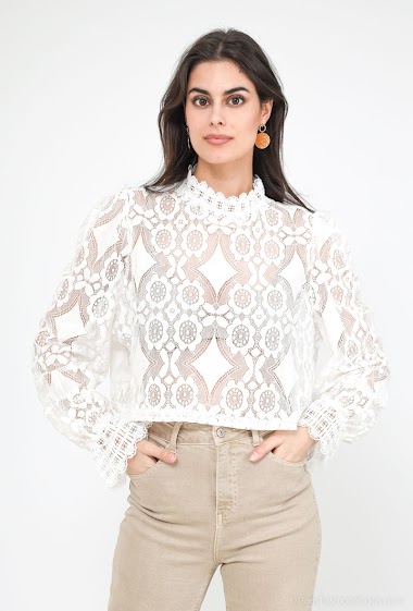 Wholesaler J&H Fashion - Lace blouse