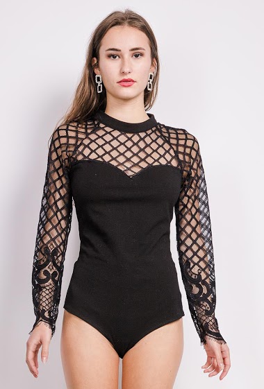Wholesalers J&H Fashion - Body with lace
