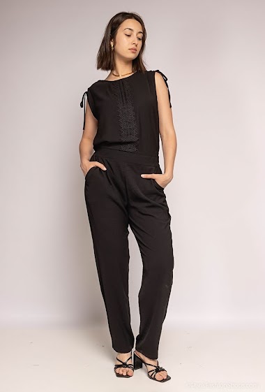 Wholesaler J&H Fashion - Jumpsuit with lace