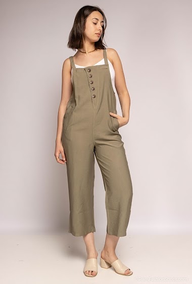 Wholesaler J&H Fashion - Button jumpsuit